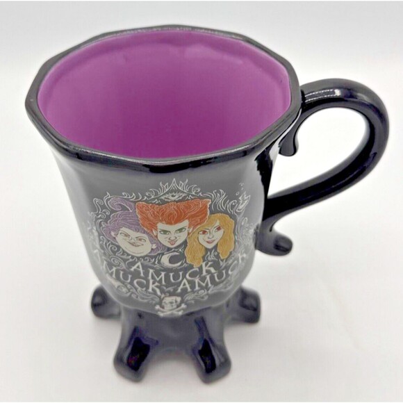 Disney Hocus Pocus Sanderson Sisters Hocus Pocus Amuck Sculpted Ceramic 20Oz Mug - Picture 4 of 11